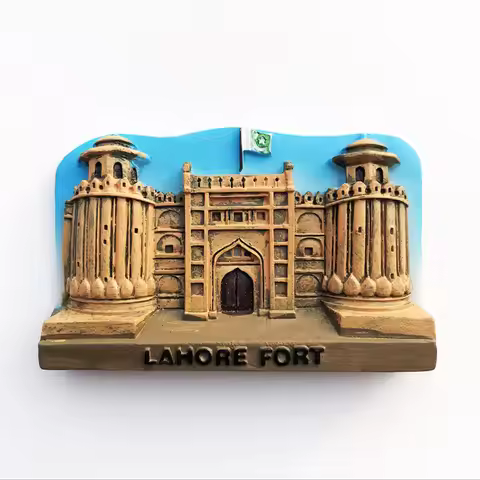 Pakistan Travelling Souvenirs Fridge Magnets Lahore Castle Culture Tourism Souvenirs Fridge Stickers