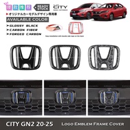 Modish Honda City RS GN2 GN5 Sedan Hatchback Car Front Logo Emblem Frame Cover Accessories