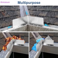 Annasun 4Pcs Rainwater Valley Gutter Splash Guard Rain Drip Gutter Guard,Rain Drip Gutter Guard For 
