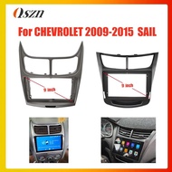 9 Inch Car Radio 2 din Fascias Frame For  Chevrolet sail 2004-2014 Panel Dashboard Installation Trim