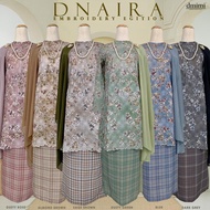 DMIMI Baju Kurung Moden DNAIRA | High Quality Royal Japanese Embroidery | Small Size to Plus Size