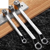 45 steel double end box wrench auto repair tool multifunctional box wrench