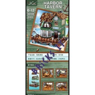UrGe XMork 30108 Creator Expert Harbor Tavern Building Block Bricks