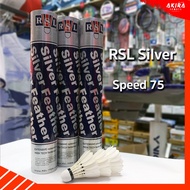 Rsl Badminton Shuttlecock Silver Speed 75