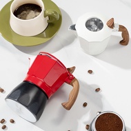 Geisha SOE Geisha American Double Valve Moka Pot Espresso Pot Household Coffee Making Outdoor Applia