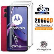3Pcs Hydrogel Film For Motorola Moto G64 5G Power Screen Protector