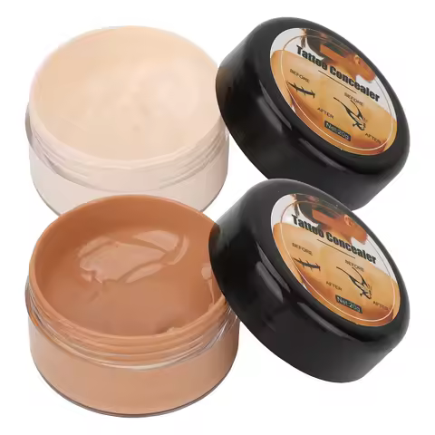 Tattoo Cover Cream Tattoo Concealer Portable Waterproof Makeup Skin Scar Dark Spots Birthmark Concea