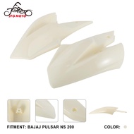 ฝาครอบถังน้ำมัน2ชิ้นสำหรับอุปกรณ์เสริมรถจักรยานยนต์ Bajaj Pulsar NS200 FI ABS