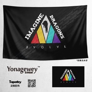 Imagine Dragons Band Fan Art Poster Wall Hanging Tapestry Decorative Background Photo Modern Simple