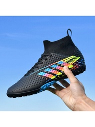 Zapatos De Fútbol Unisex Wejiess Con Estilo Nuevo, Suela Exterior De Clavos Tf Anti-deslizante, Zapatillas De Deporte De Fútbol Profesional Con Zapatos De Clavos De Alta Punta Para Partidos De Fútbol En Césped Exterior. Botines Ronaldo