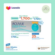 Wsoptics - Acuvue Oasys 1Day for Astigmatism (1 Box : 15 Pairs)
