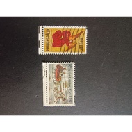 USA09 United States of America 1974 Christmas stamps complete set of 2 v used