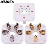 1PC U5G 5Pins Ceramic Tube Socket GZC5-A Valve Base Electron Tube Seat for 4-400A 4-125 3-500Z 4-400