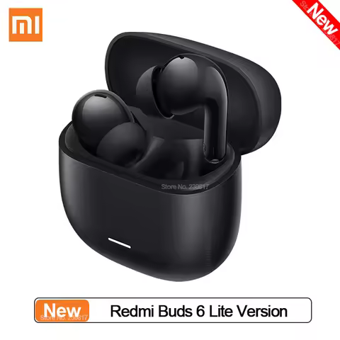 Xiaomi Redmi Buds 6 Lite Wireless Earphones 42dB Active Noise Cancellation 36h Battery Life Headset 