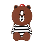 MR Soft Case 3D Samsung J5 Pro 2017 Bear Lis Stripe/ Silikon 3D Samsung J530 / Softcase Kartun / Jel