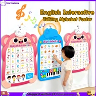 Baby Early Learning Talking Wall Chart Interactive Alphabet Poster ABC Wall Chart with Sounds To Lea