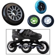 [AU] 100mm 85A Inline Skate Wheel With Bearings High Elasticity Rear Wheel Sole Skate