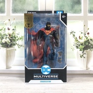 MCFARLANE DC MULTIFUNCTION ERADICATOR SUPERMAN SHOCK WAVE MEGAFIG FIGURE