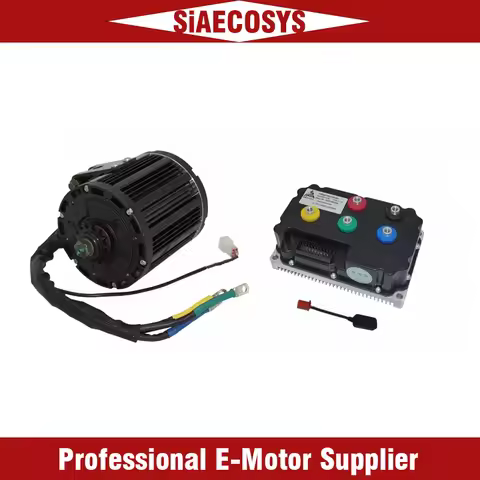 🔥QSMOTOR 7500W Peak Mid Drive Motor Kit 72V/84V ND72530/ND84530 530A Controller For E-Motorcycle Con