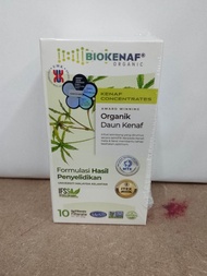 BIOKENAF Organic Kenaf Concentrates Organic Daun Kenaf 2g 10beg 20g 10/2027 box dent