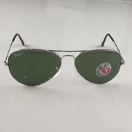 JOCELYN Rayban 3026 Original Aviator Glasses Polarized Platinum Frame