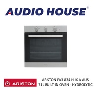 ARISTON FA3 834 H IX A AUS 71L BUILT-IN OVEN - HYDROLYTIC ***2 YEARS WARRANTY BY AGENT***