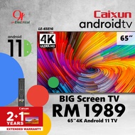 CAIXUN 65 Inch 4K Android TV LE-65E1G