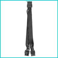 RPAN 8PIN GPU Connectors Cable GPU 8Pin to 2x8PIN 6Pin+2Pin Power Extension Cord 22CM