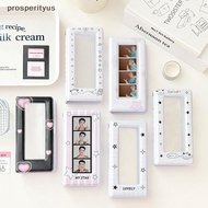[Prs] Star Photo Booth Frames - 2x6 Inch Photo Strip Album for Weddings, 18 Pages, 36 Photos, Bookma