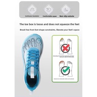 Breathable Wide Fat Toe Sports Shoes Widened Anti-Slip Shoes Running Casual Size Wide Walking Shoes 