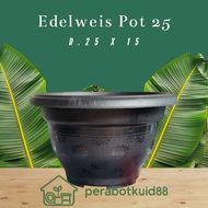 Beautiful motif flower pot 25cm flower pot 25cm/pot 25cm