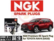 FAC開業10周年紀念優惠 全新行貨 日本 NGK 頂級 Premium RX 釕金屬火咀 for TOYOTA RAV4 XA50 (送本地順豐智能櫃運費 + NGK原裝貼紙兩張)