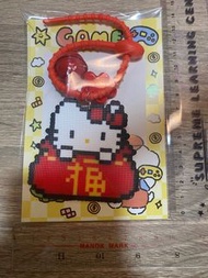 Hello Kitty 拼豆鑰匙扣吊飾