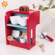 [utruiut0k] Toy Coffee Maker for Kids Imaginative Play Skill Development Coffee Playset