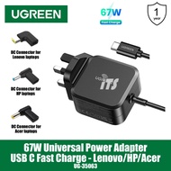 UGREEN 67W Universal Power Adapter USB C Fast Charge - HP/Acer/Lenovo (UG-35063)