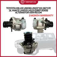 TOYOTA HILUX LN106 LN107 LN111 LN167 LN172 3L HIACE LH103 LH113 (1997-2005) ALTERNATOR OEM RECON