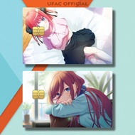 AESTHETIC ANIME CHARACTER CARD CASE GOTOUBUN NO HANAYOME JF5FE/P76RZ AESTHETIC STICKER CARD NEGI HAR