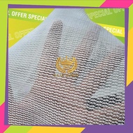 PROMO PARANET NYLON KUALITAS PREMIUM 85% 75% 65% - WARNA PUTIH JARING