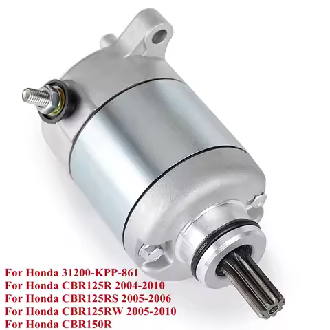 31200-KPP-861 Starter Electrical Engine Starter Motor For HONDA CBR125R CBR 125 R CBR125RW 2005-2010
