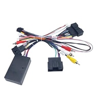 Car 16PIN Audio Power Cord Radio Wiring Harness with Canbus Box for Ford Focus F150 Ranger 2012-2015