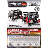 Genset Honda Starke She6800he 3000watt Double Stater / Genset Generat