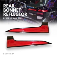 Perodua Axia 2023 2025 Rear Bonnet Reflector Convert to Daihatsu Ayla 2 pcs