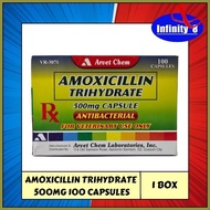 ❖ ❂ ◆ Amoxicillin Trihydrate 500mg 100 capsules/box
