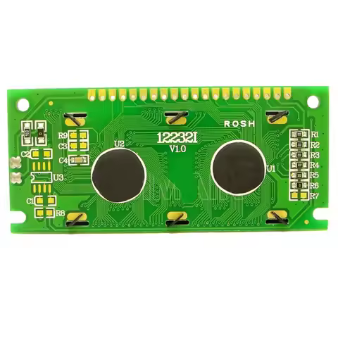 2.0 inch 20PIN 12232I LCD Graphic Screen Module SED1520 Controller 5V Blue Backlight Parallel Interf