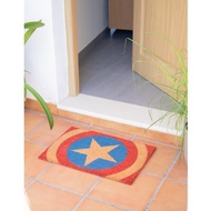 【漫威】美國隊長盾牌 Capitan America -進口門墊/地墊