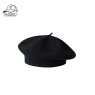 Gaseryo Kids Knit Beret, Baby Retro Painter Hat, Warm Versatile Autumn Winter Hat