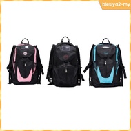 [BlesiyaedMY] Roller Skate Backpack Large Capacity for Kids Skate Accessories Ice Skate Carrier Quad