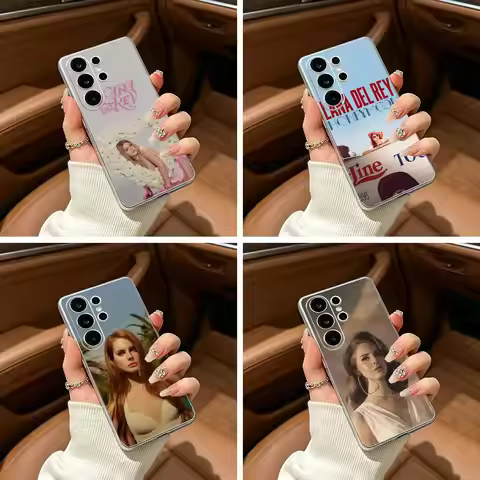Music L-Lana D-Del Rey Phone Case For Samsung S25,S24,S21,S22,S23,S30,Ultra,S20,Plus,Fe,Lite Transpa