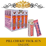 PILL CHI KIT TECK AUN 12x2.25G