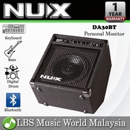 NUX DA-30BT Bluetooth Personal Monitor Amplifier Drum Bass Keyboard Amp (DA30BT DA30)